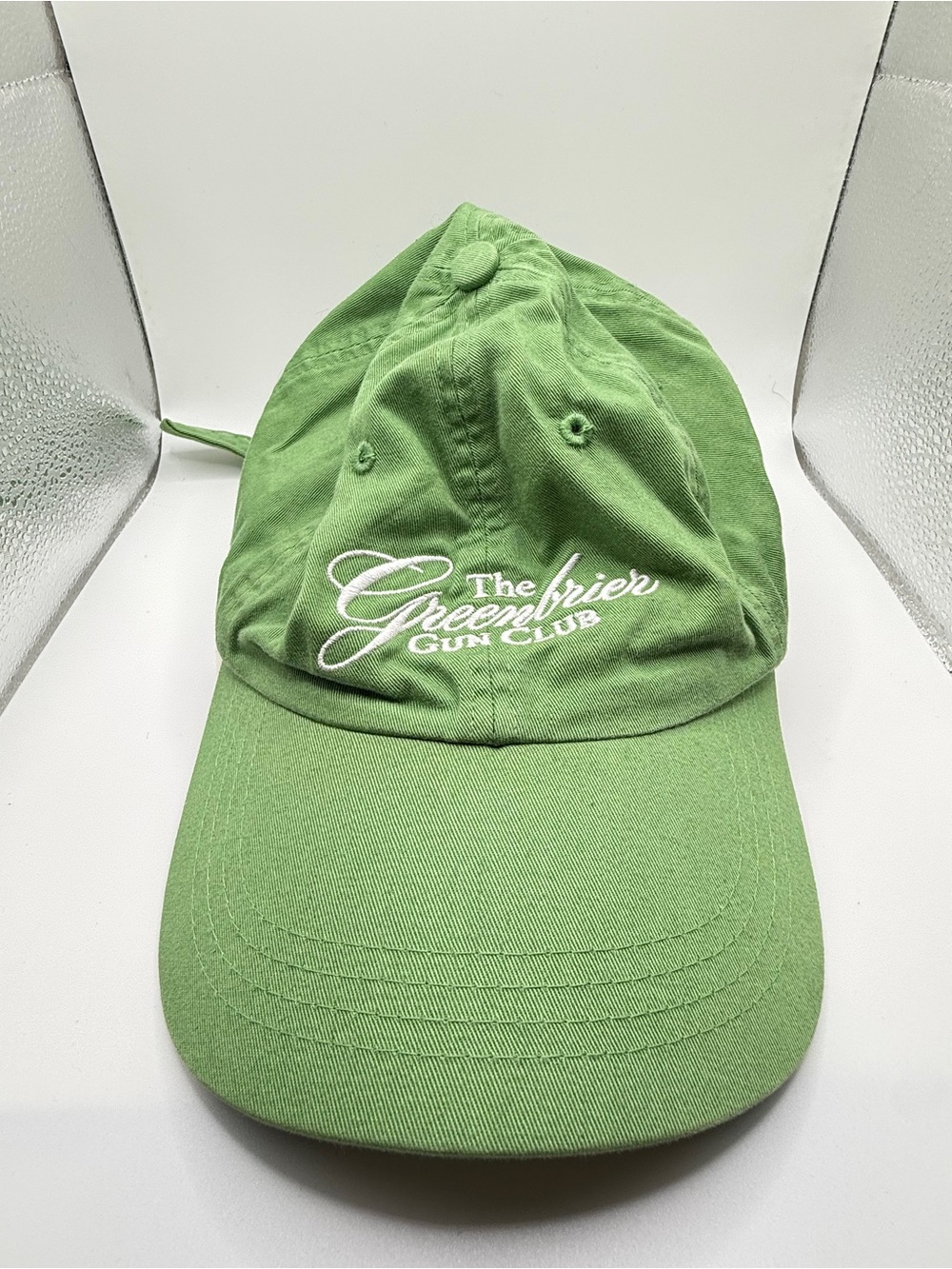 The Greenbrier Gun Club Embroidered Baseball Cap - Kelly Green